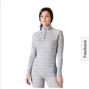 Brand New With Tags Smartwool Merino 250 Baselayer Pattern Top